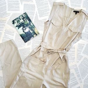 NWT BANANA REPUBLIC Tencel Jumpsuit 8 Tall